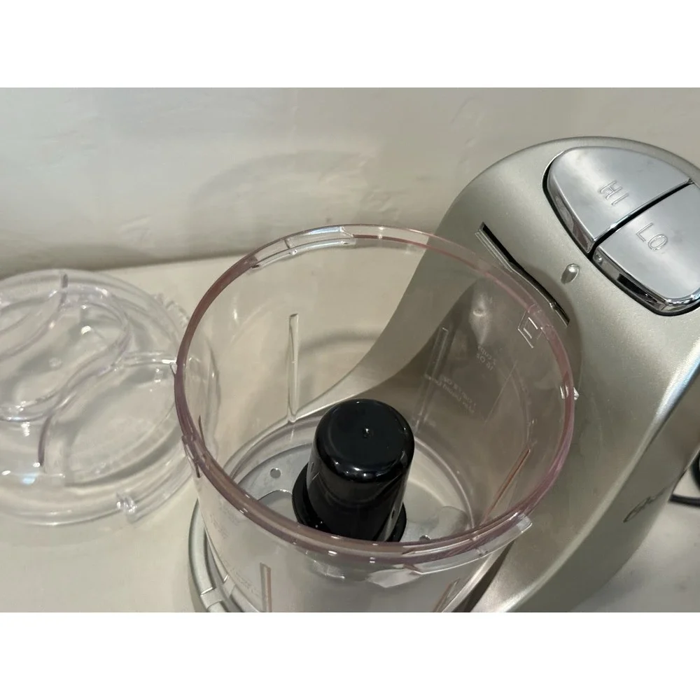 Oster Mini Food Chopper 2 Speed 3 Cups Black - Clean & Tested -‎ Ready For Use